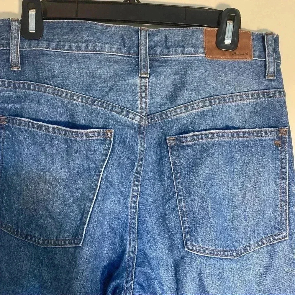 Madewell rigid skinny high rise raw hem jeans - Picture 3 of 6